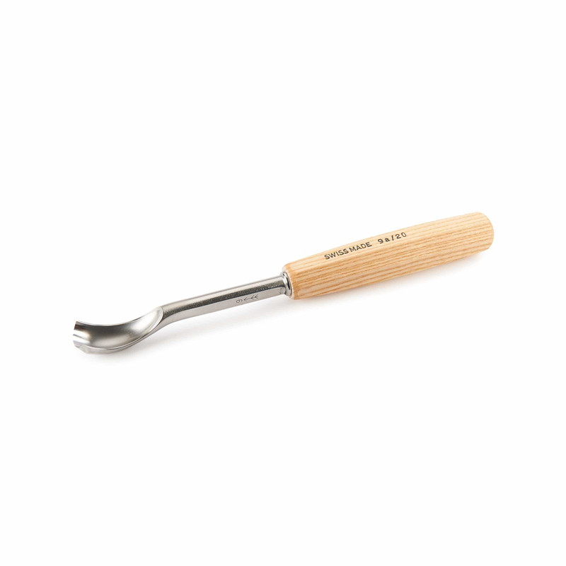Spoon Gouge - Types:Full Size - Sweep:Number 9 - Size:20 mm